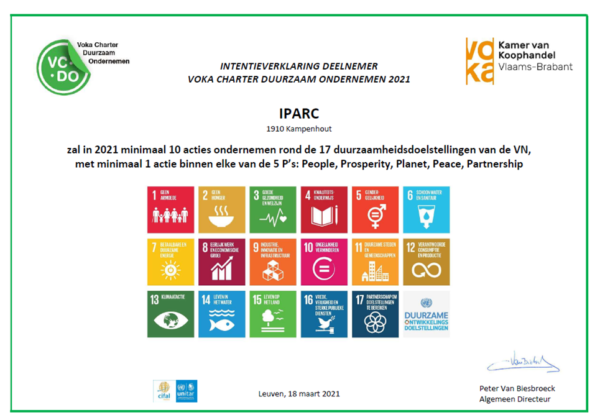 VCDO - duurzaamheidsdoelstellingen - SDG's, prosperity, plant, partnership, people